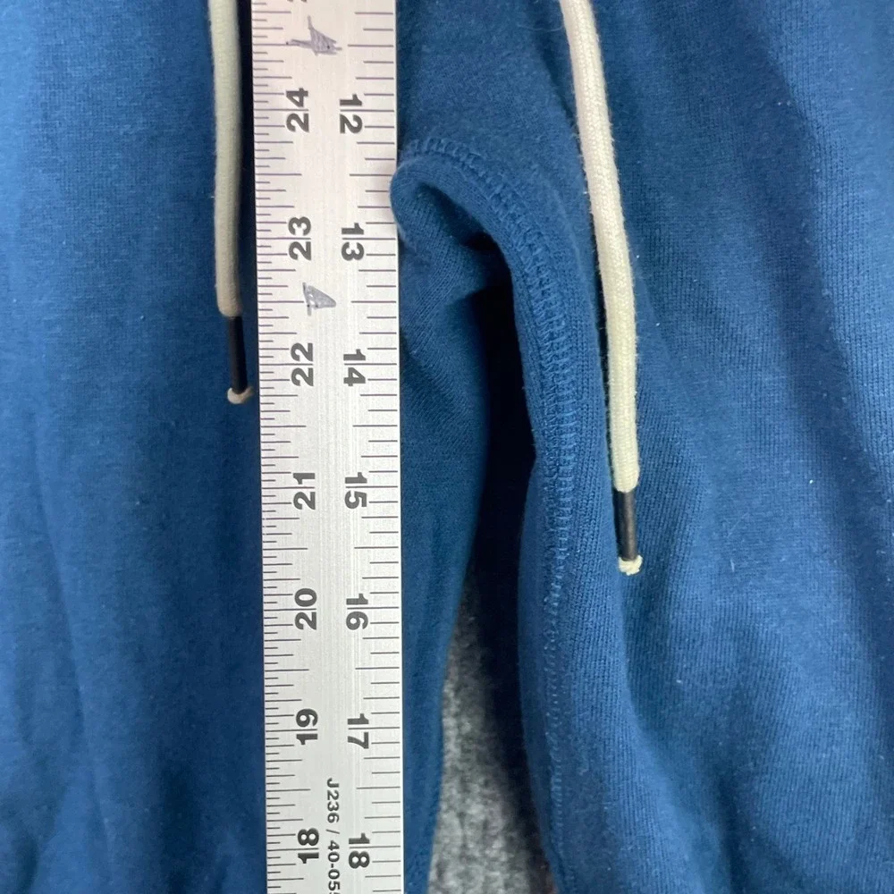 True Religion Sweatpants Mens XL Blue Horseshoe Logo Fleece Joggers Streetwear